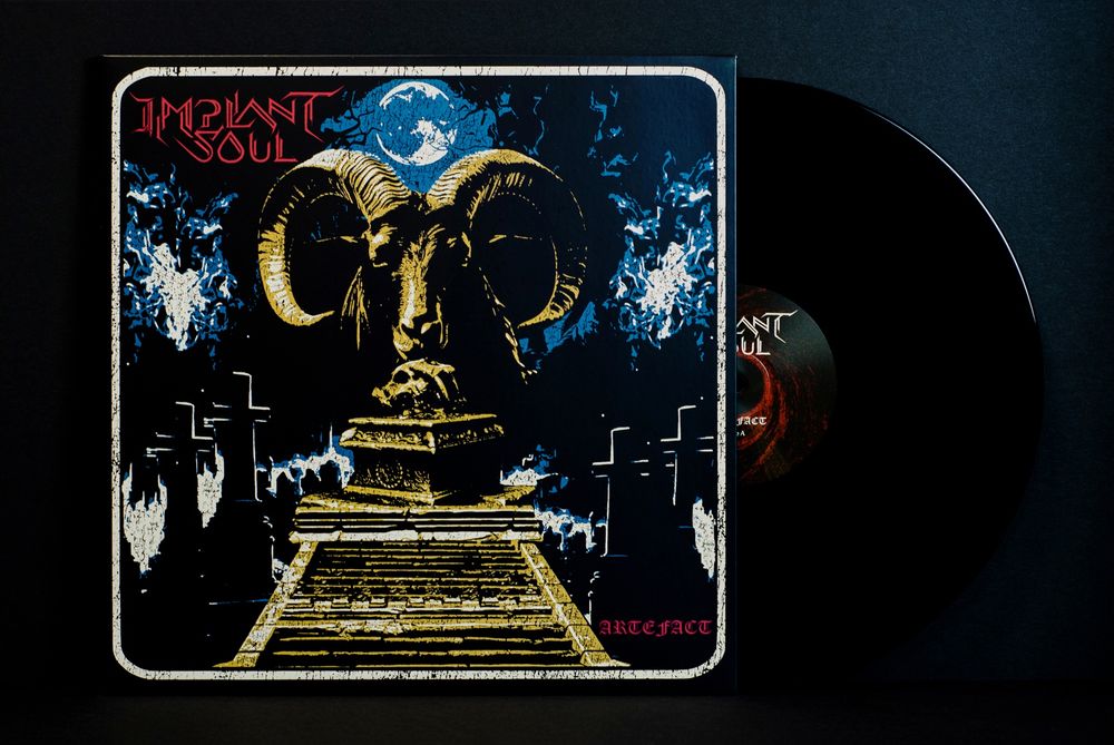 Implant Soul - ARTEFACT - Vinyl LP,  180g, Black or Gold.