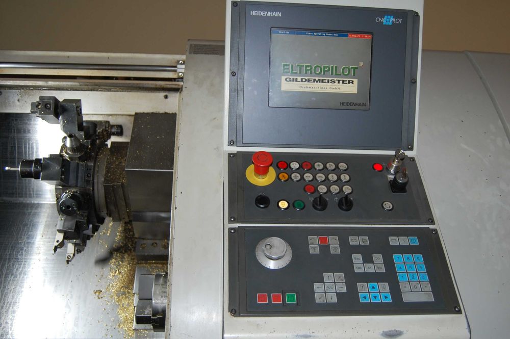 Tokarka CNC DMG Gildemeister CTX400 V5 Oś C wrzeciono przechwyt