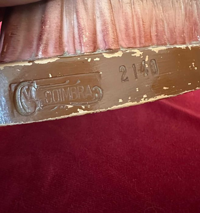 Busto de cerâmica de "A Nova Decorativa" Coimbra