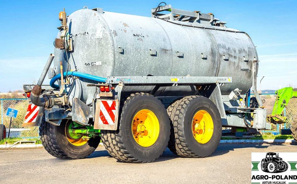 Цистерна для гною JOSKIN 14000 TS KOMFORT 2 - 2007 рік - 14000 л