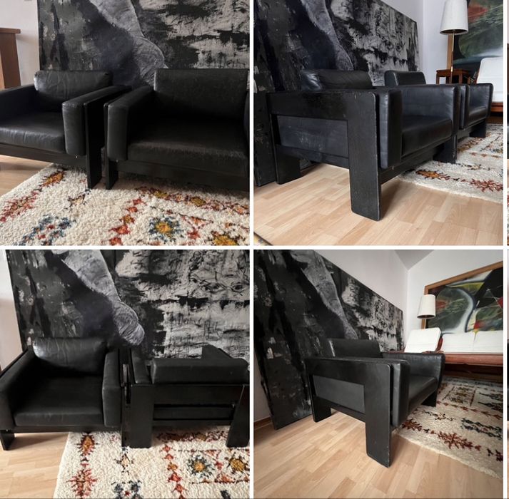 Knoll International fotel Bastiano. Projekt Afra i Tobia Scarpa