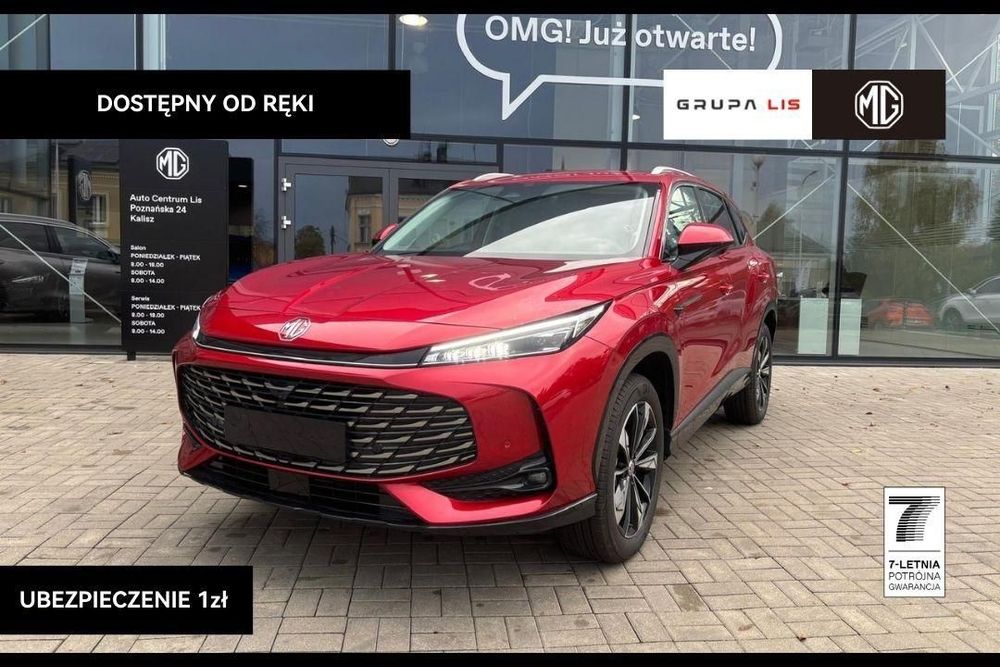 MG HS NOWY HS 1.5T 170 KM, manual, Exclusive, lakier w cenie! dostępny!