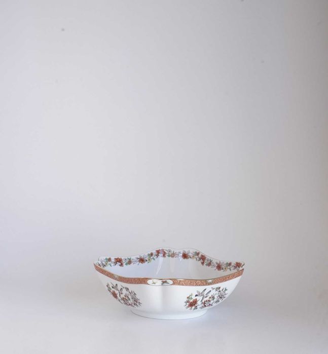 Prato e taça coleção Magnólia - Vista Alegre