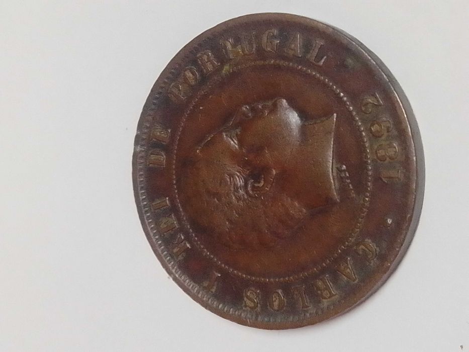 Moeda antiga de 20 réis