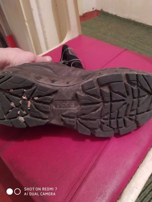 Ecco  ботинки состояние 4+-