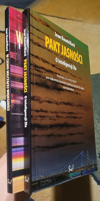 Baudrillard: Pakt jasności + W cieniu milczącej większości
