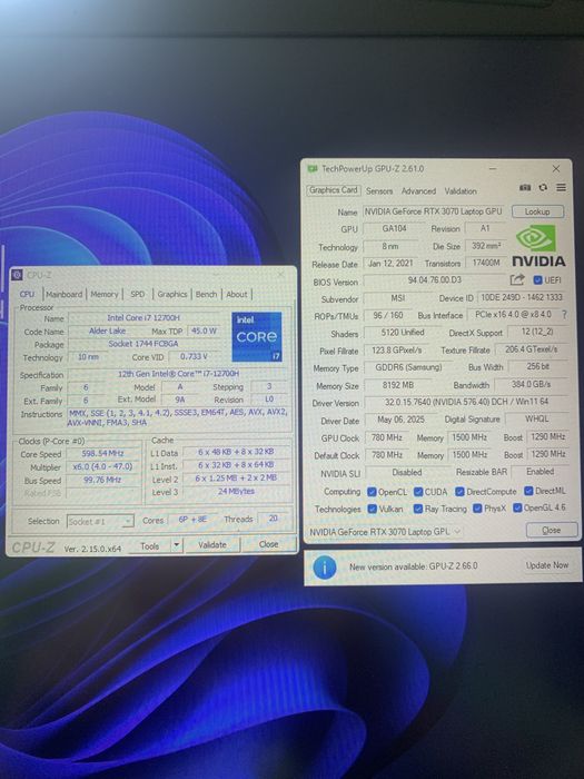 Продам Ігровий ноутбук MSI PULSE GL66 12UGKV