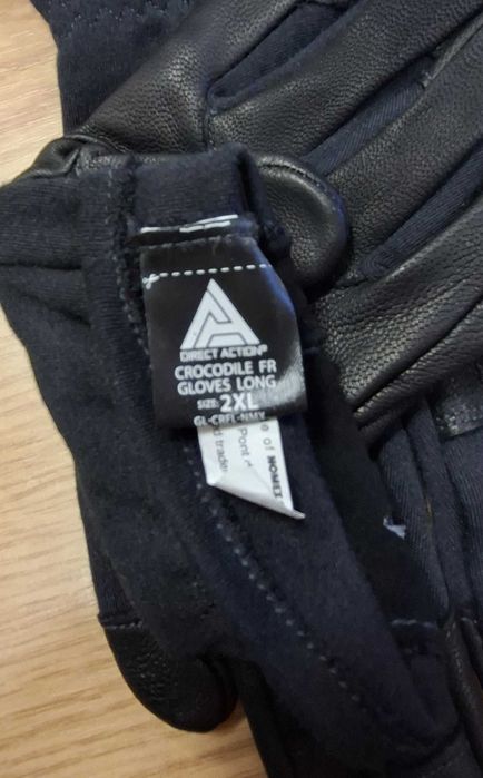 Rękawiczki taktyczne direct action crocodile fr long roz. 2XL