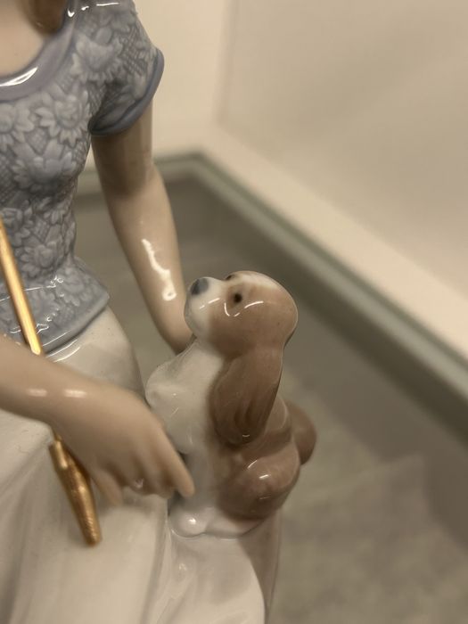 Lladró - Descanso en el Paseo 7612 com caixa