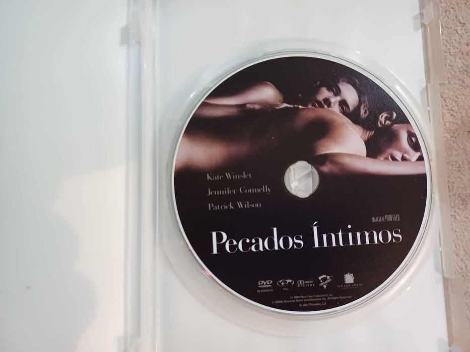 DVD Pecados Íntimos, c Kate Winslet, Jennifer Connelly, Patrick Wilson