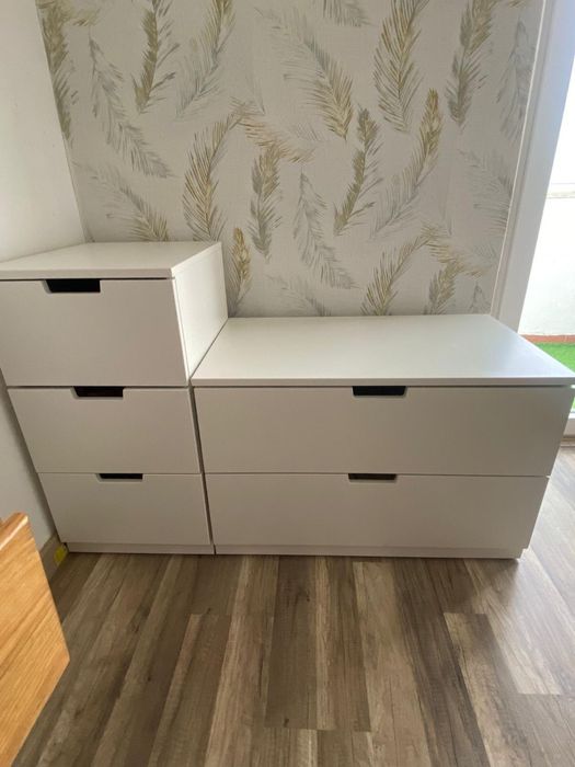 Cómoda com 2 gavetas NORDLI ikea