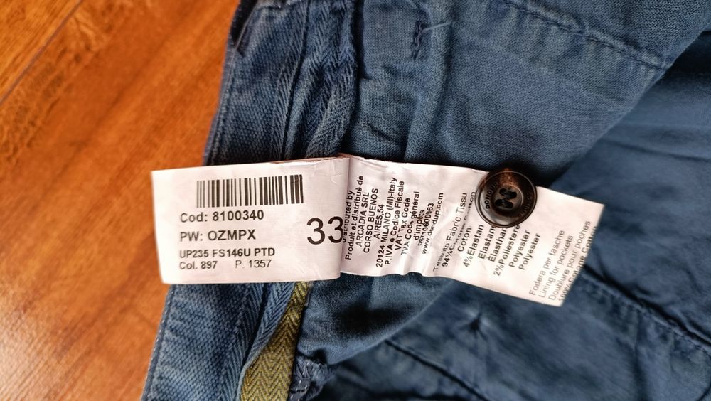 Джинси чоловічі, Італія