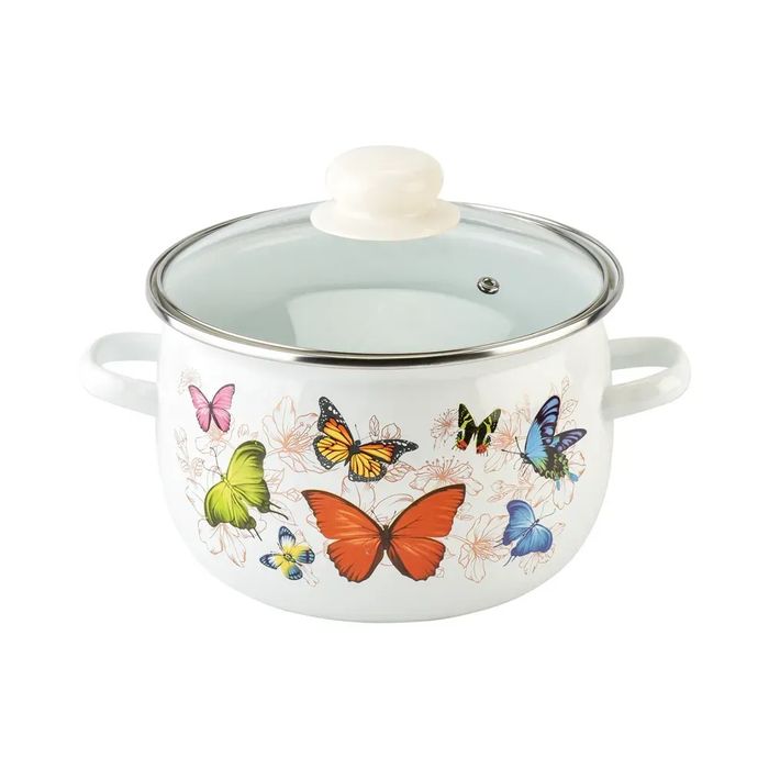 Кастрюля эмалированная, чайник, сотейник, ведро, посуда эмалированная.