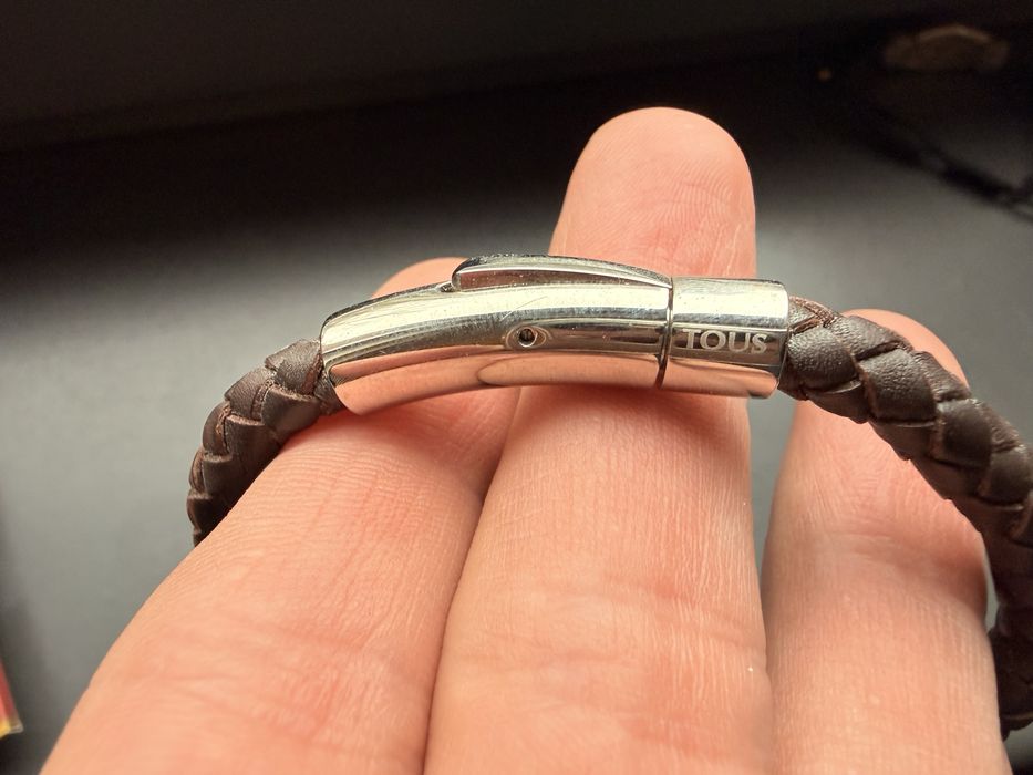 TOUS, męska branzoletka (brązowa)