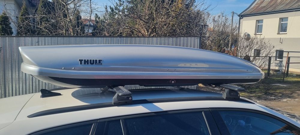 Bagażnik dachowy Thule Spirit 820 - srebrny/szary