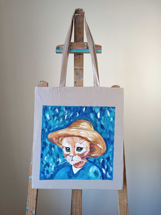 Tote Bag Pintado à mão