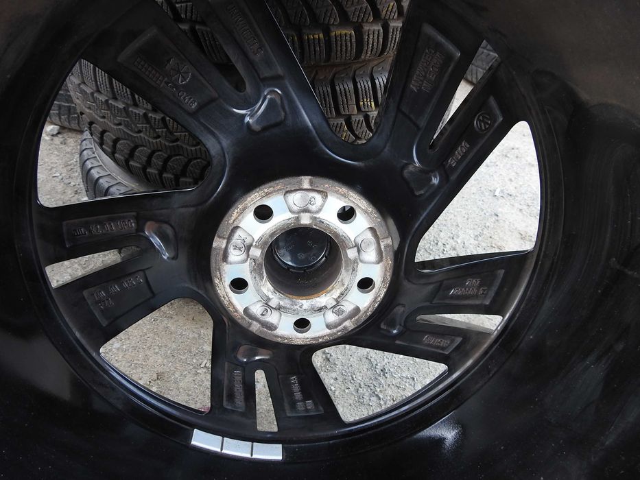 4xAlu VW 20'' 5x112 9J ET33  AUDI Q7 Q8 760 Oryginał Super stan TPMS