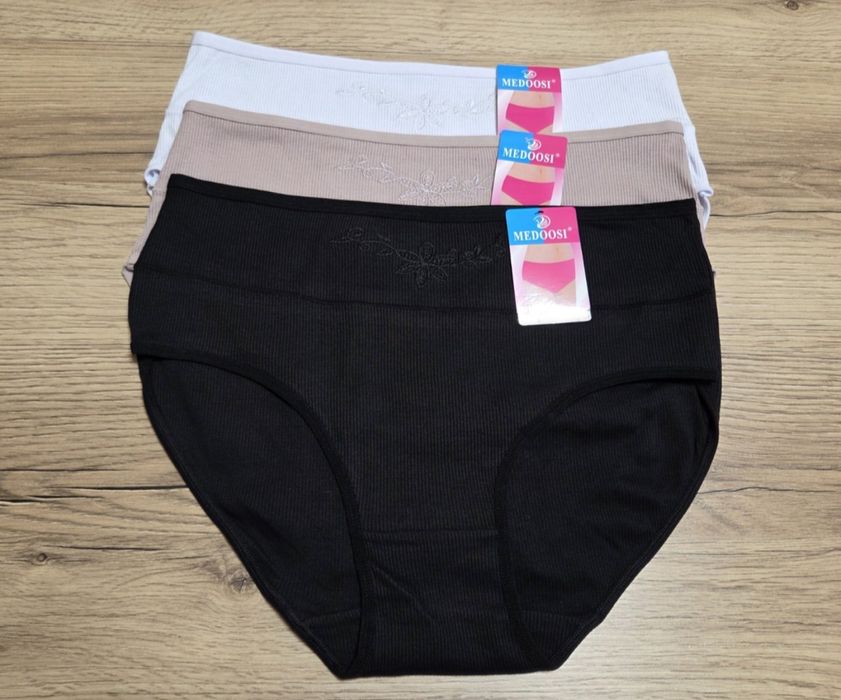 Majtki Damskie komplet 3sztuki 3XL