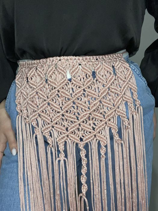 Макраме пояс ,ручна робота