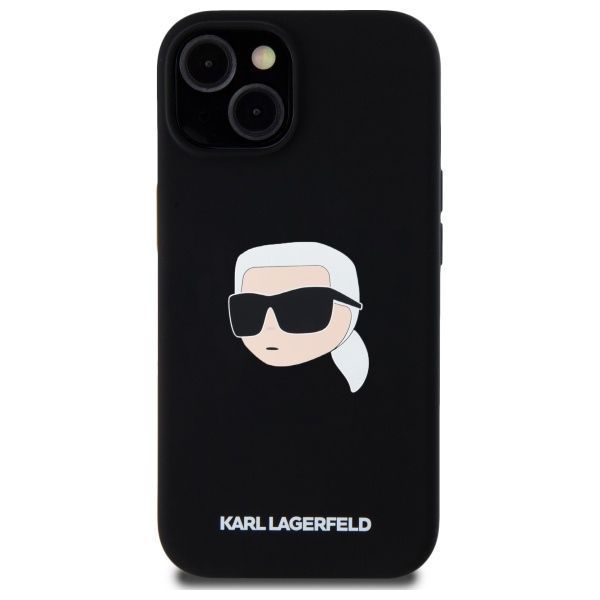 Karl Lagerfeld KLHMP15SSKHPPLK iPhone 15 6.1" czarny/black hardcase Si