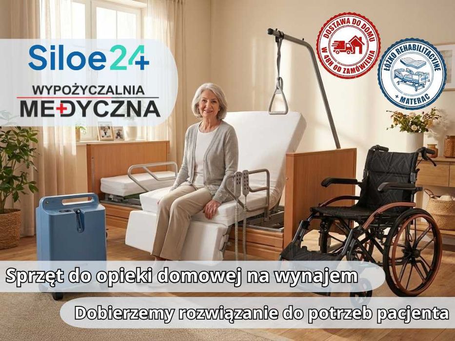 Wynajem łóżka rehabilitacyjnego 2F – wypożyczalnia medyczna | Dowóz