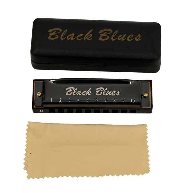 Black Blues - harmonijka ustna w tonacji C - diatoniczna