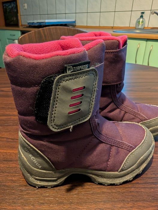 Śniegowce dla dziecka Quechua Decathlon rozm. 27