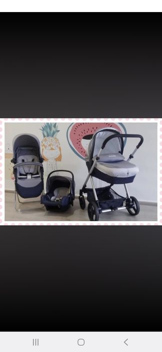 Коляска 3 в 1 Prenatal Surfer