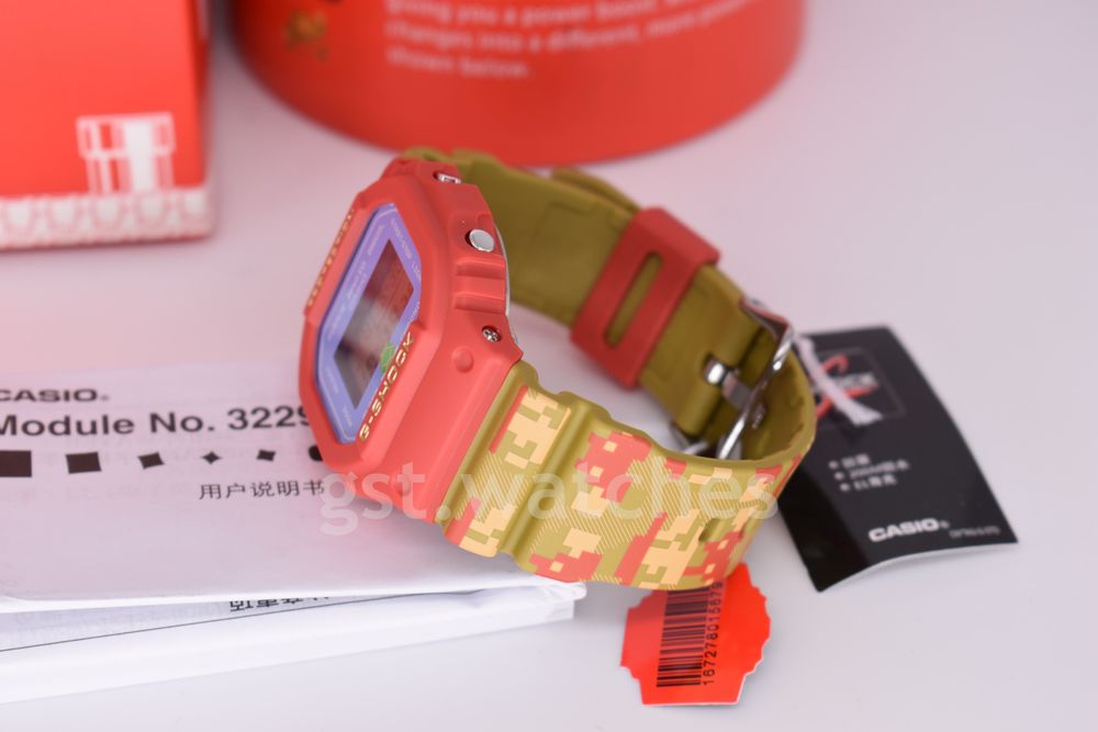 Casio G-Shock DW-5600SMB-4E NEW ORIGINAL | Super Mario Bros Limited Edition