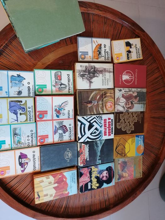 Coleção de livros diversos