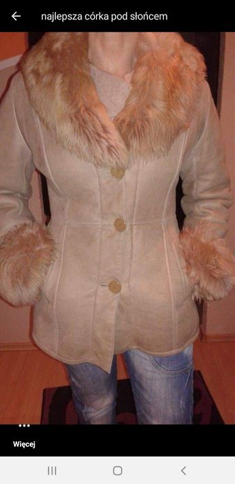 Kożuch turecki roz M.