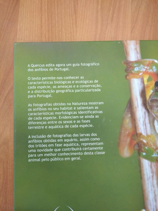 Livro "Anfíbios de Portugal"