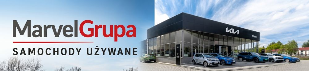 MARVEL Używane Autoryzowany Dealer ul. Czapliniecka 62 Bełchatów marvelgrupa.pl top banner