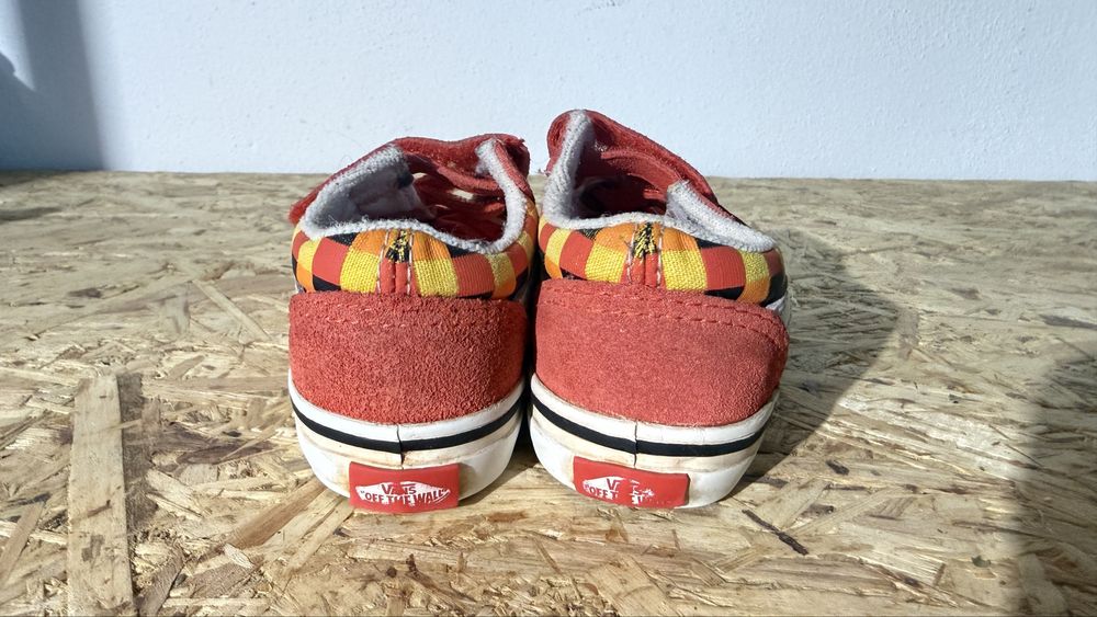 Vans Criança - vermelho 22,5