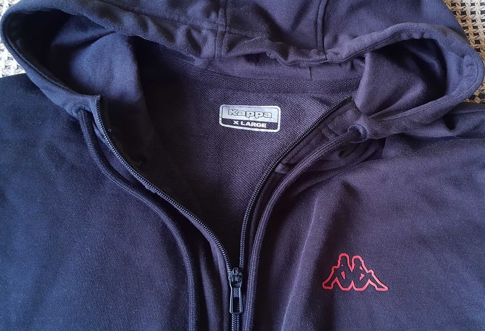 Для больших людей,кофта с капюшоном KAPPA, размер XL+ SIZE (64-66)