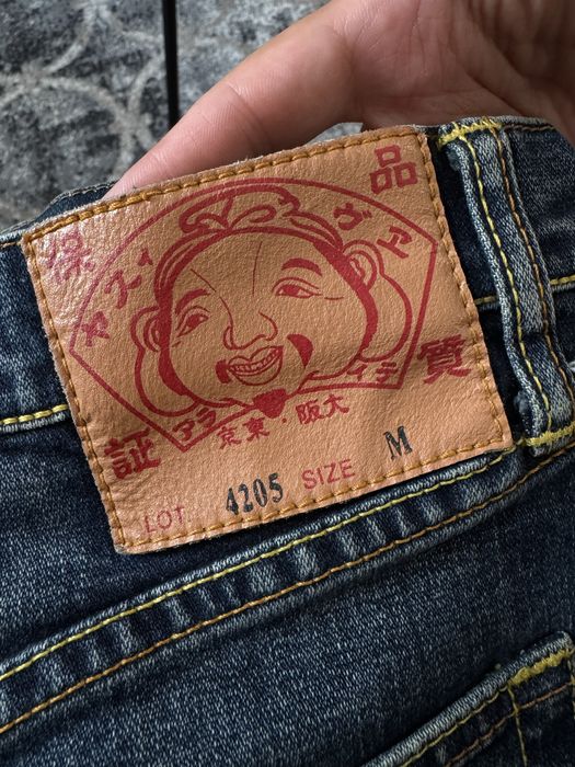 Оригінальна джинсова мініспідниця EVISU Japan, M