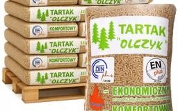 Pellet drzewny Olczyk w workach 15 kg cena 29 zł