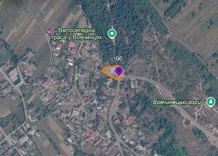 Ділянка - с.Вовчинець / 10 сот /біля гори