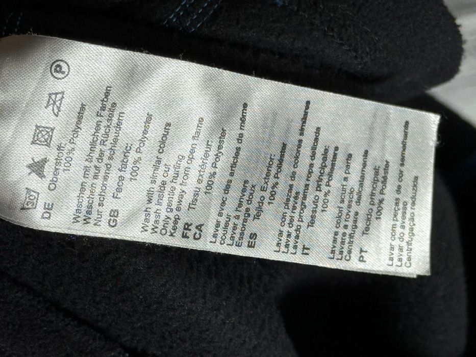 Mammut кофта оригинал M размер флисовая