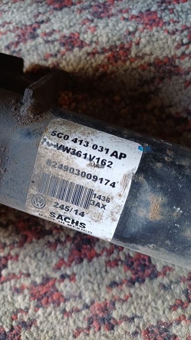 Обміняю/віддам робочі б/у стійки амортизаторів передні Sachs 5C0413 03
