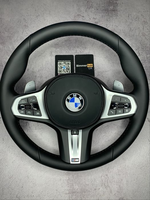 Оригинал ВИБРО ПОДОГРЕВ мат присутствия автопилот дорест М руль BMW G30 G32 G05 G01 і тд...