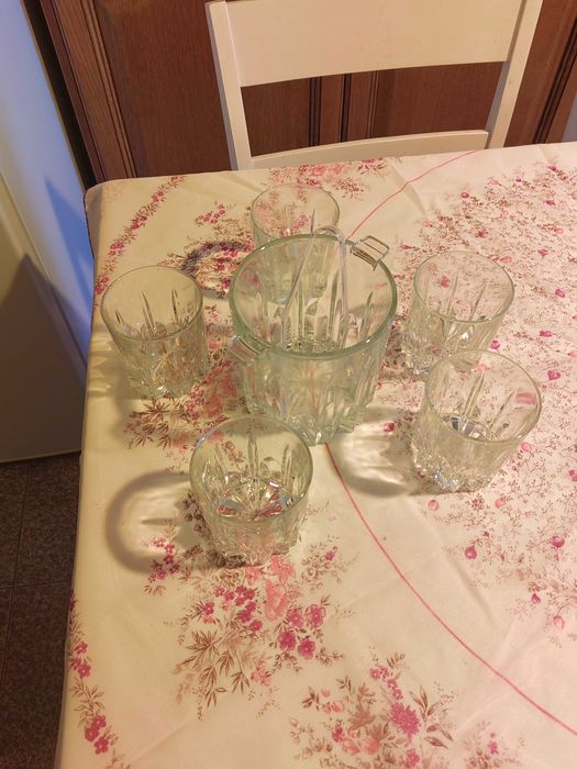 Balde de Gelo e 5 copos