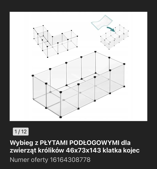 Klatka dla zwierząt