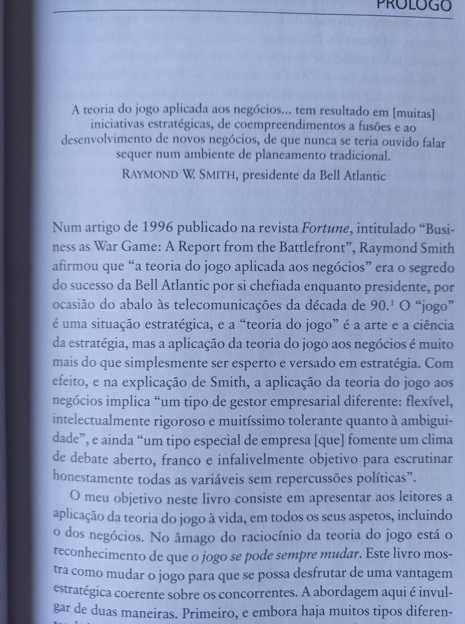 A Arte da Estratégia; Como usar a Teoria dos Jogos - David McAdams