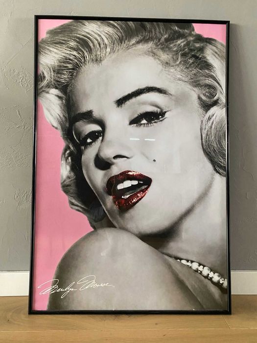 Plakat Marilyn Monroe w ramie, 62 x 92 cm