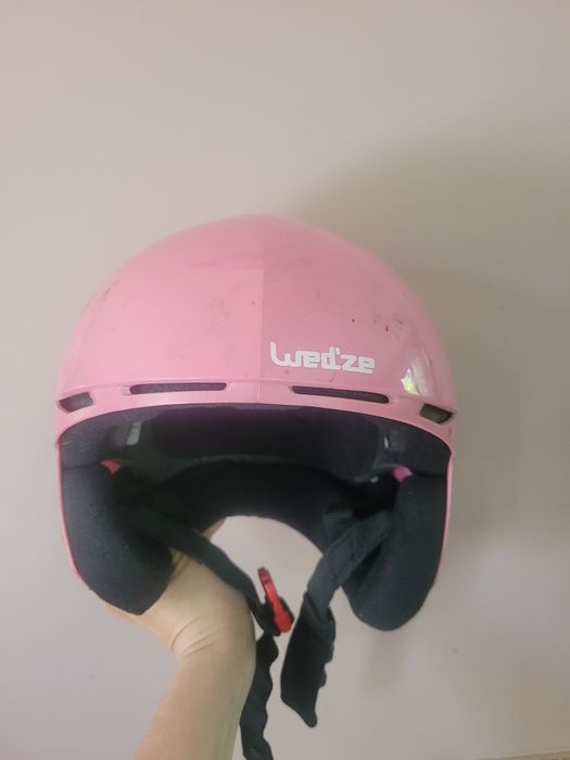 Kask narciarski dla dziecka różowy wedze