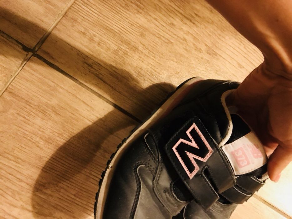new balance NB adidasy buty czarne rozowe