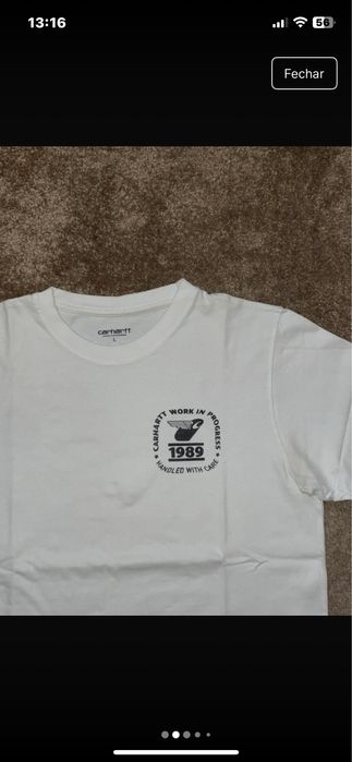 Tshirt Carhatt wip branca