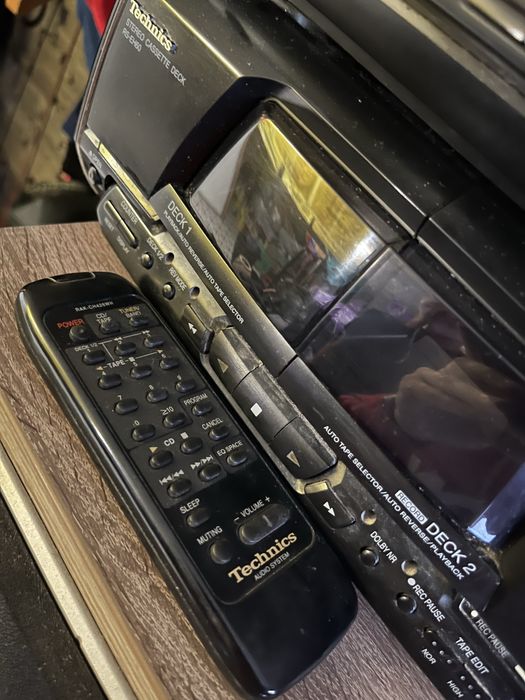 Wieża Technics  SC-EH50 - Sprzedam pełny zestaw audio Technics  – Amplituner, CD, deck, equalizer, tuner, głośniki