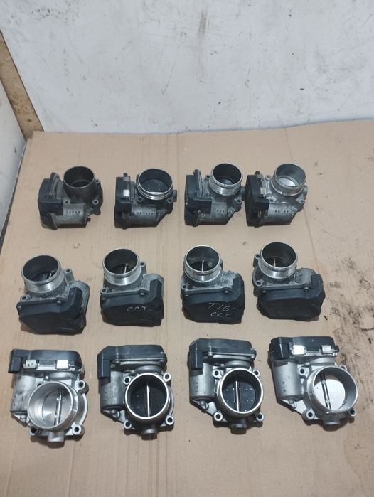 Дроселяна заслонка дросель дросельная 2.0 1.8 TSI TFSi бензин VW Audi